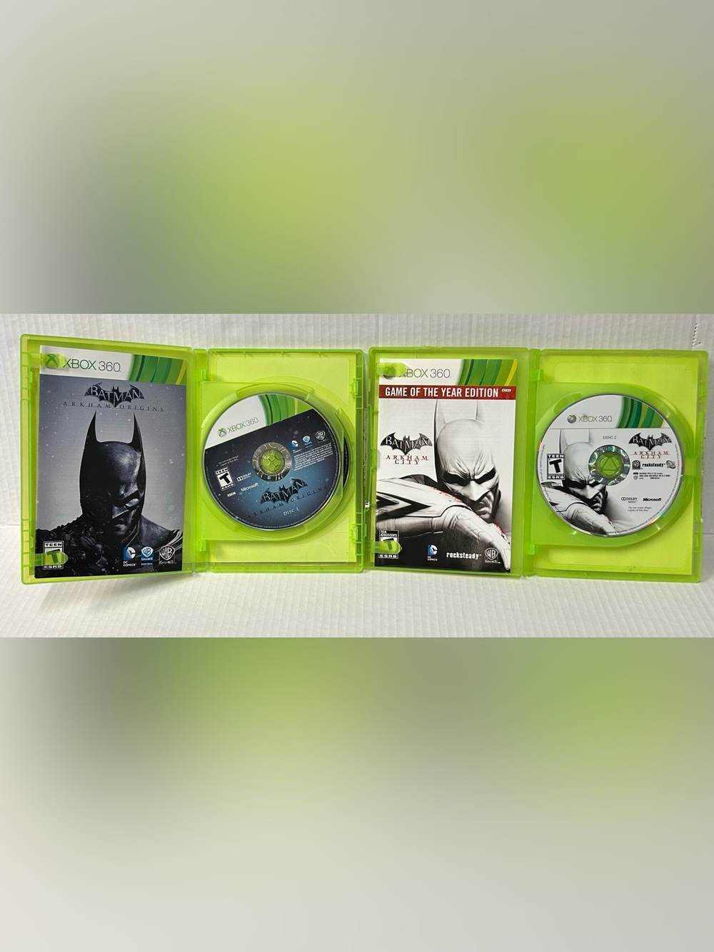 Xbox 360 Batman Arkham Game Bundle - Picture 3 of 7